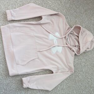 Under Armour Very Light Pink ColdGear Hoodie